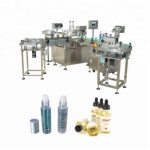 2 Şekilli Dolgu ile Küresel Şekilli Flakon Sıvı Dolum Makinesi 15-40 şişe / dak
