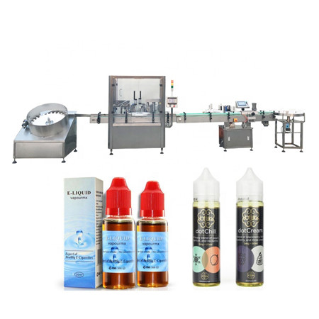 Suyu Yağı E Sıvı 2-100Ml için Ekonomik Küçük Hacimli Manyetik Dişli Pompa Sıvı Dolum Makinesi