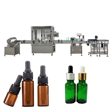 GFK160 Su Yağ Parfüm Süt Flakon Dolum CNC Sıvı Dolum Makinesi Maden Suyu Otomatik Dolum Makinesi 1.5 Litre Içki