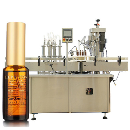Küçük Ölçekli Yarı Otomatik Tek Kafa Sıvı Dolum Makinesi Pnömatik 10 ml Parfüm Flakon Dolum Makinesi