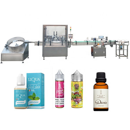 Masaüstü Parfüm Uçucu Yağ E-suyu Dolum Makinesi Sıvı Kantitatif Şişe Dolgu