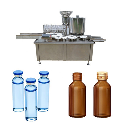 sterilize su el dezenfektanı şişeleme dolum makinası